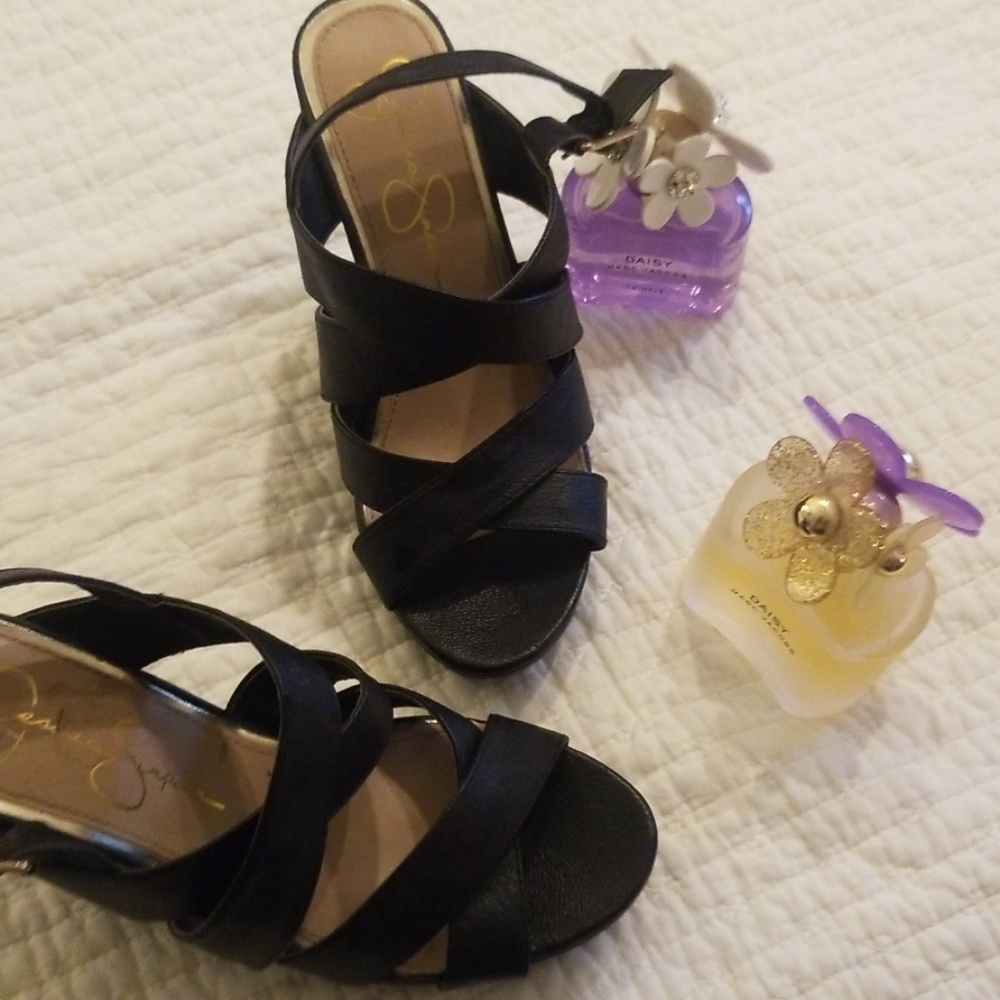 Jessica Simpson wedges